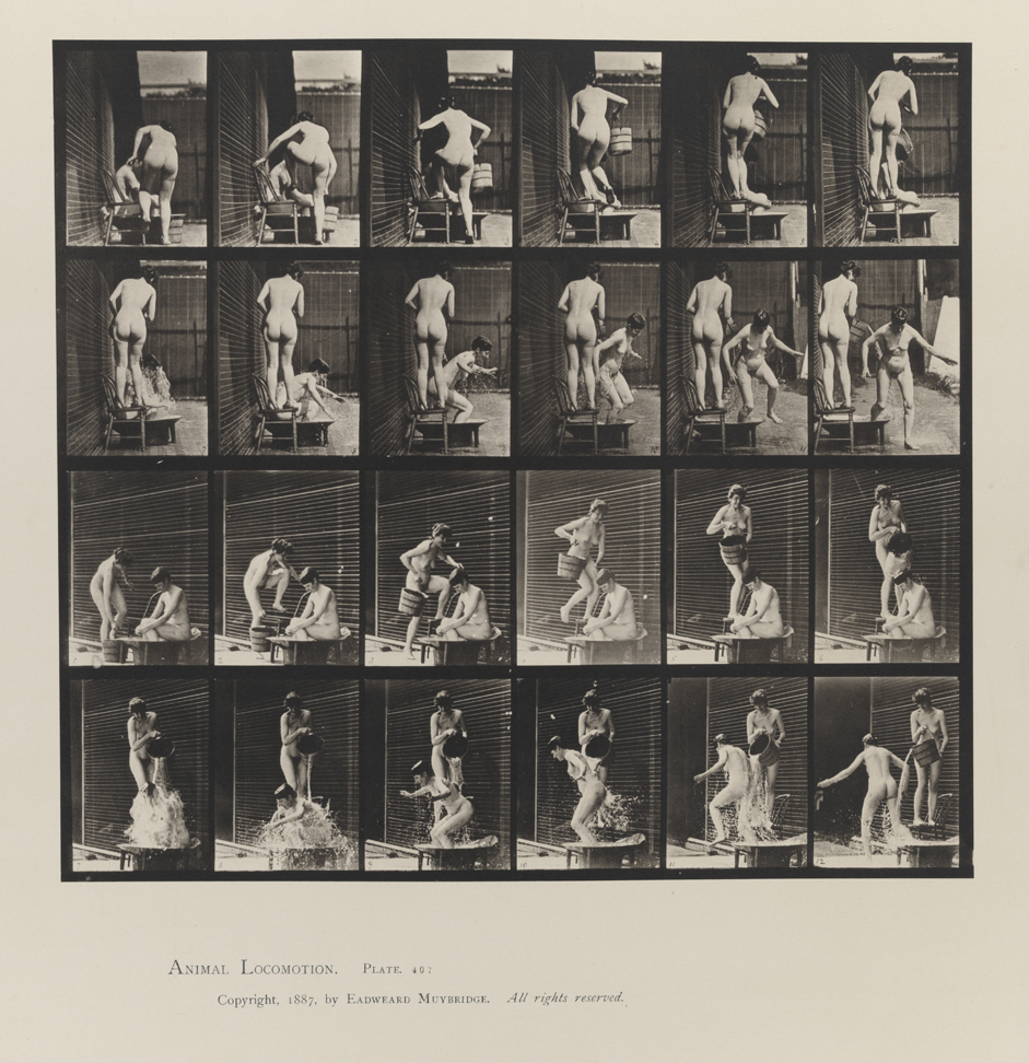 Animal Locomotion, Volume IV, Women (Nude). Plate 407