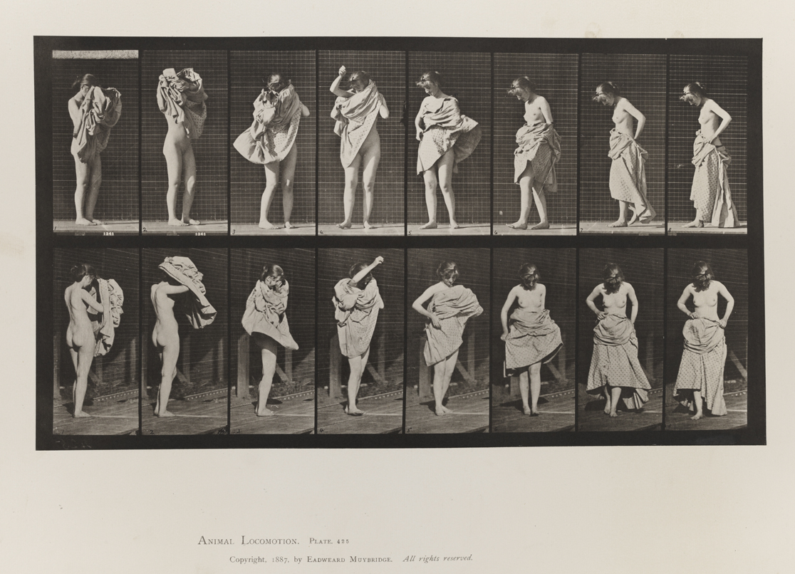 Animal Locomotion, Volume IV, Women (Nude). Plate 425