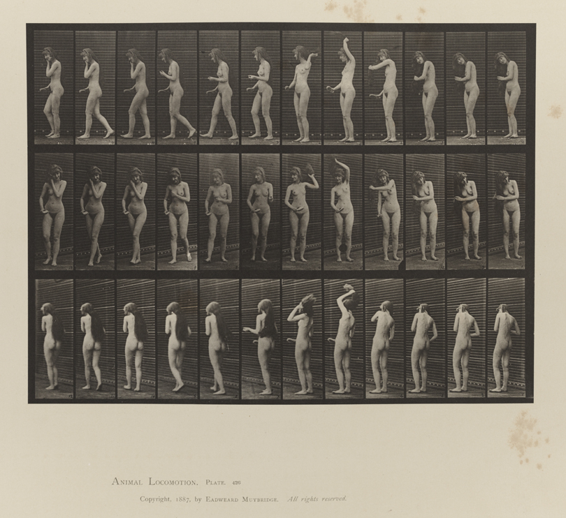Animal Locomotion, Volume IV, Women (Nude). Plate 426