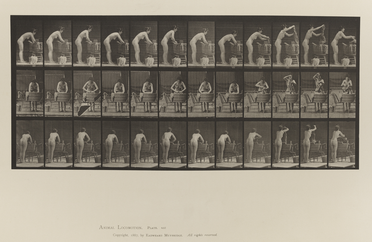 Animal Locomotion, Volume IV, Women (Nude). Plate 432