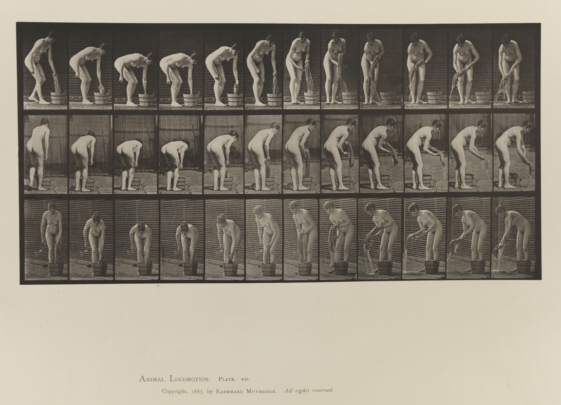 Animal Locomotion, Volume IV, Women (Nude). Plate 433