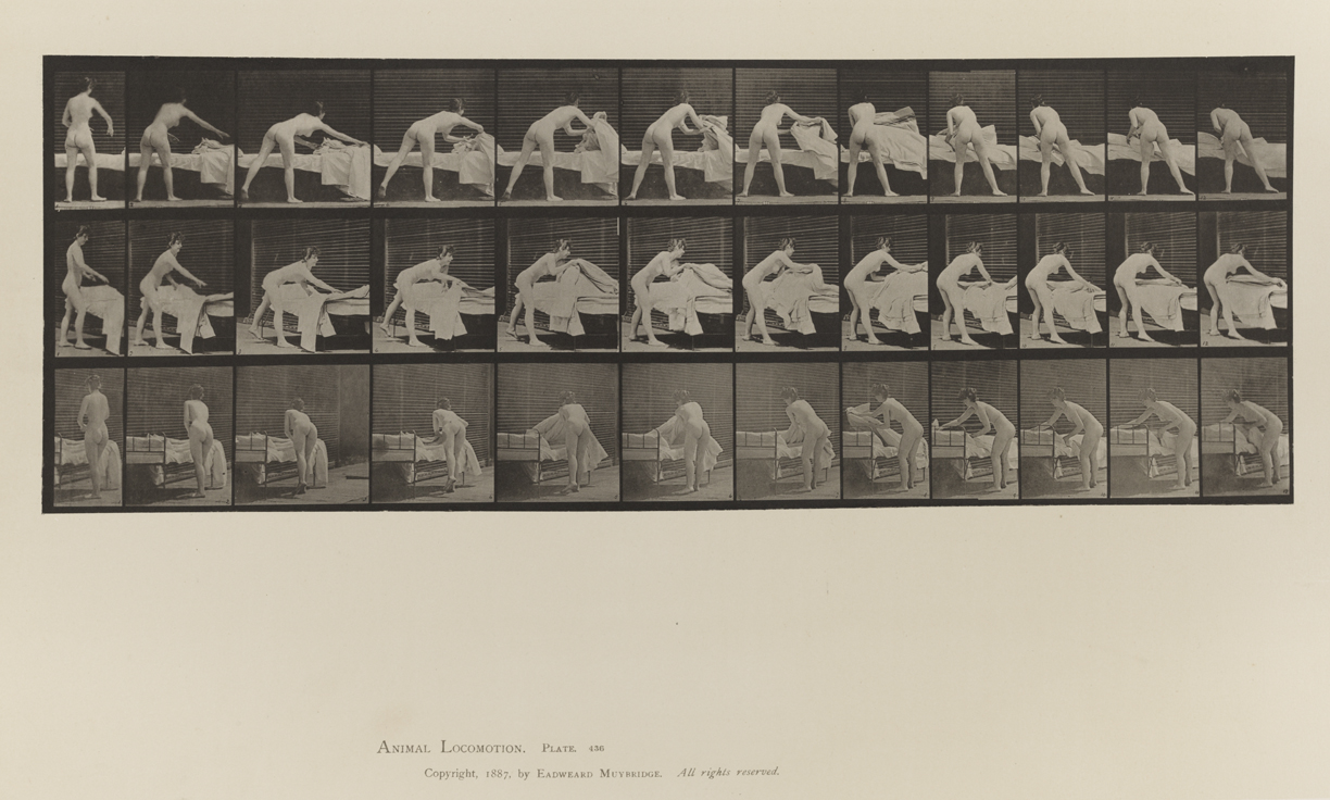 Animal Locomotion, Volume IV, Women (Nude). Plate 436