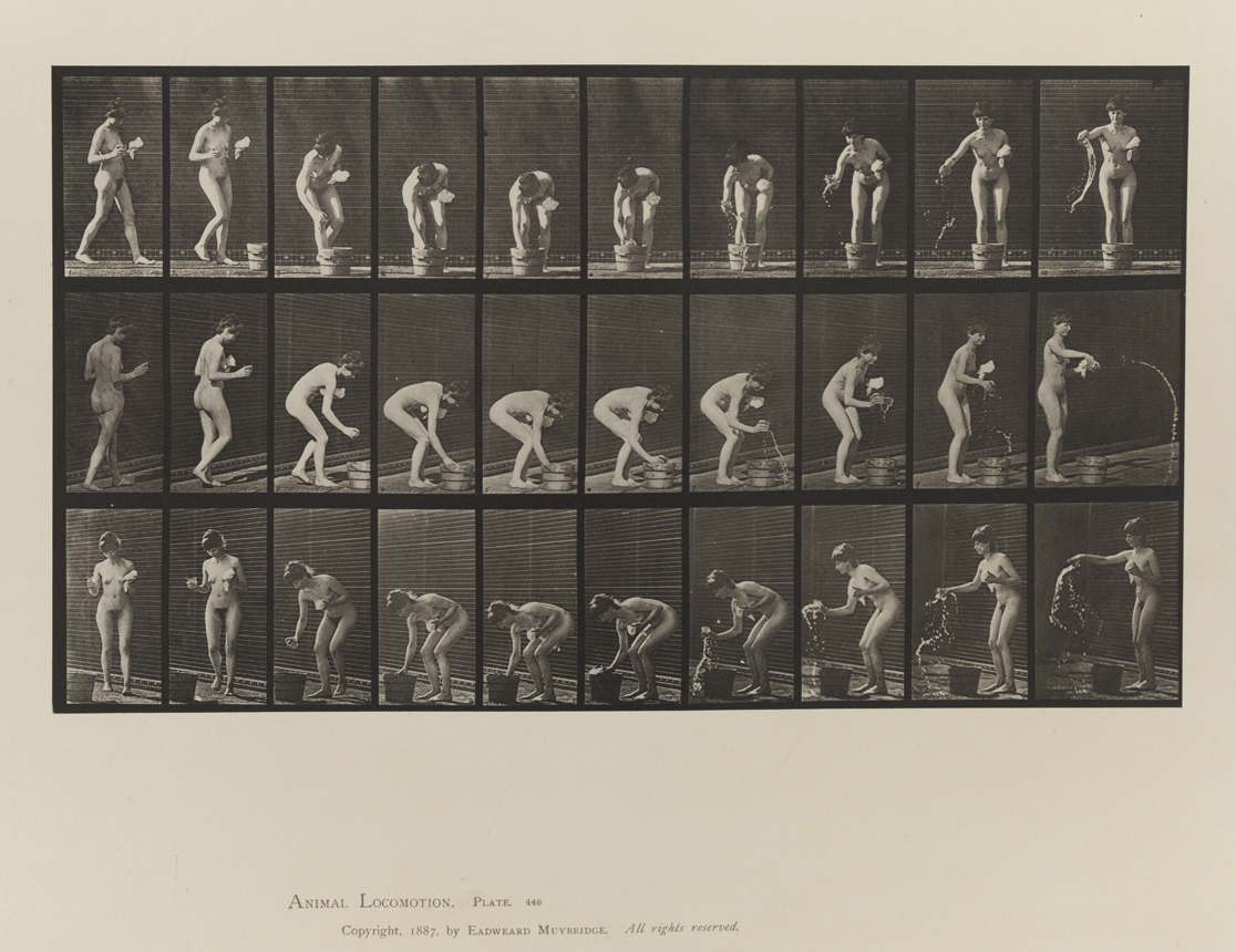 Animal Locomotion, Volume IV, Women (Nude). Plate 440