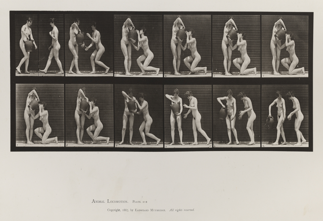 Animal Locomotion, Volume IV, Women (Nude). Plate 452