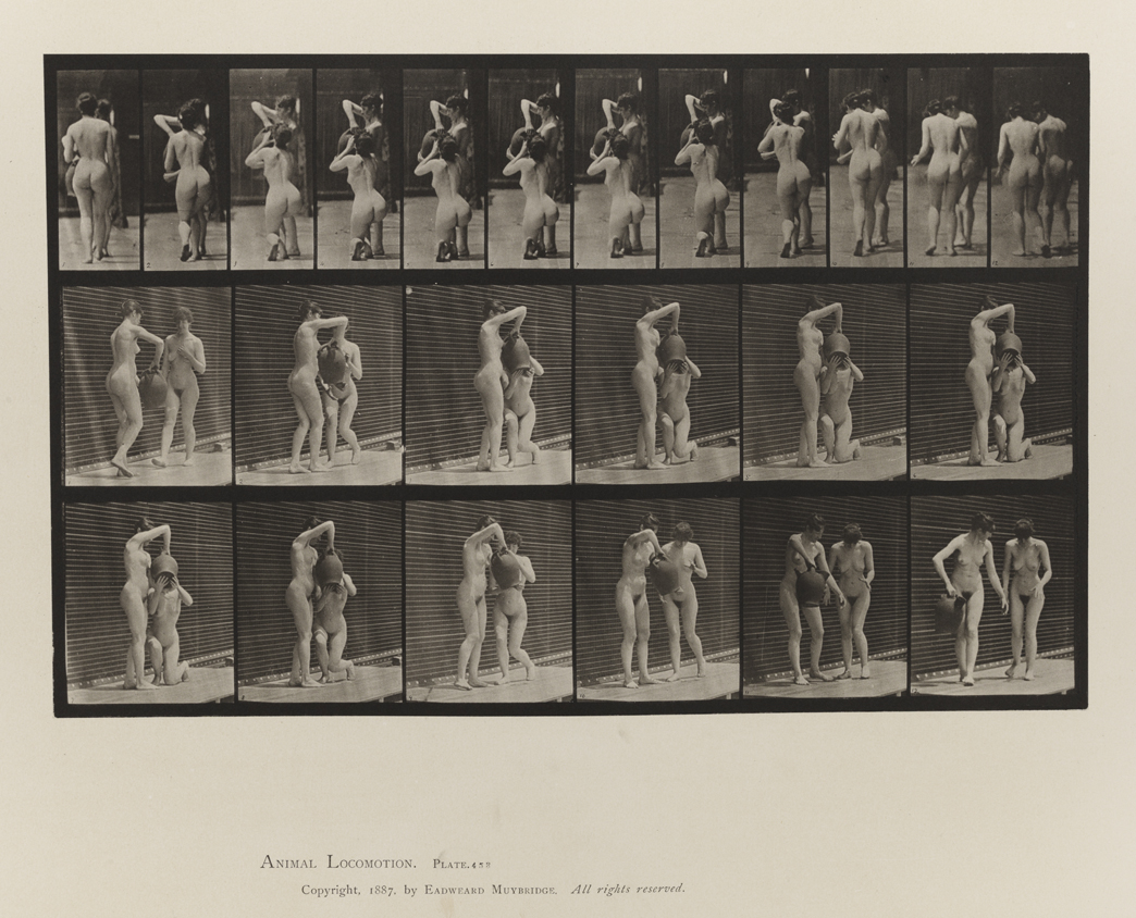 Animal Locomotion, Volume IV, Women (Nude). Plate 453