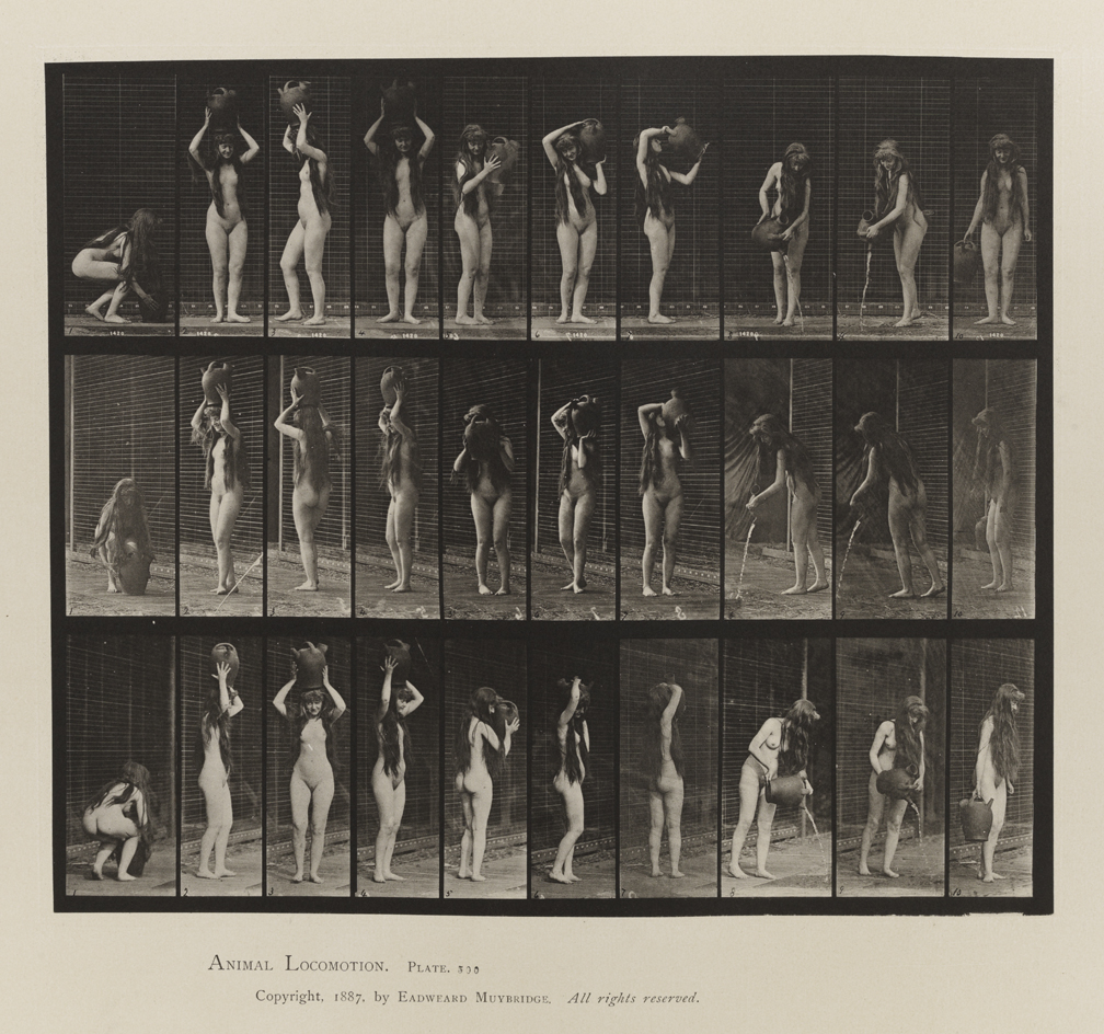 Animal Locomotion, Volume IV, Women (Nude). Plate 500