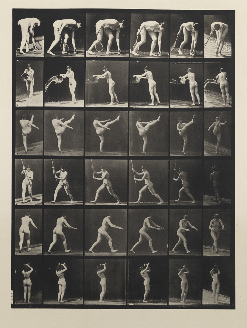 Animal Locomotion, Volume IV, Women (Nude). Plate 526