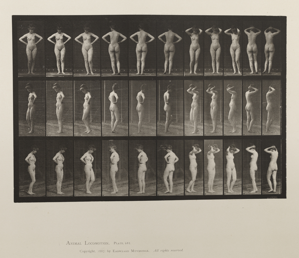 Animal Locomotion, Volume IV, Women (Nude). Plate 531