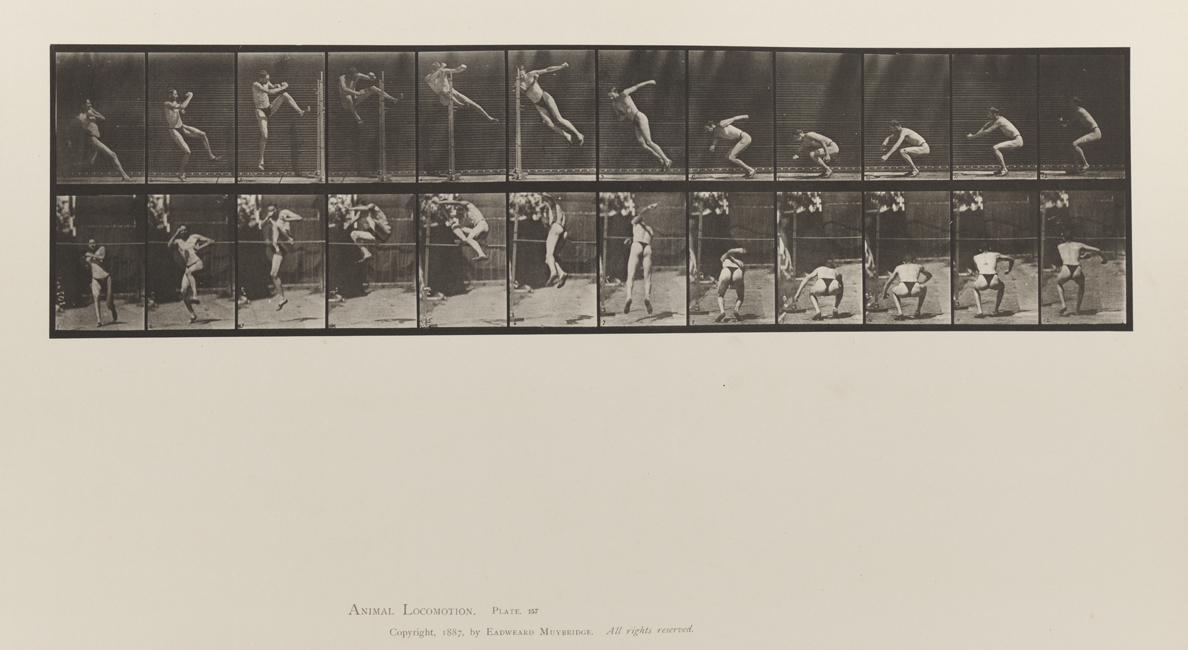 Animal Locomotion, Volume V, Men (Pelvis Cloth). Plate 157