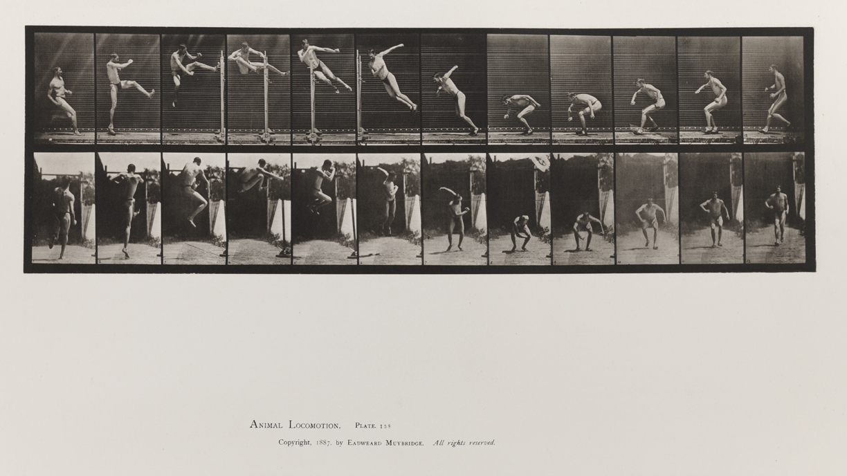 Animal Locomotion, Volume V, Men (Pelvis Cloth). Plate 158