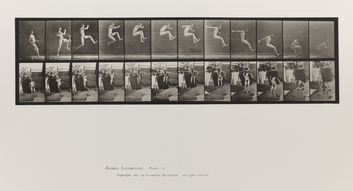 Animal Locomotion, Volume V, Men (Pelvis Cloth). Plate 159