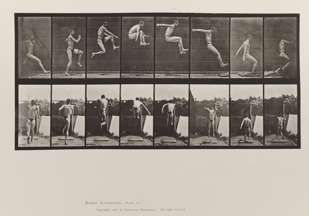 Animal Locomotion, Volume V, Men (Pelvis Cloth). Plate 160