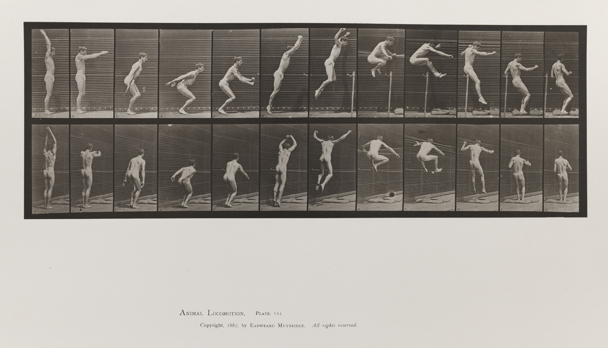 Animal Locomotion, Volume V, Men (Pelvis Cloth). Plate 161
