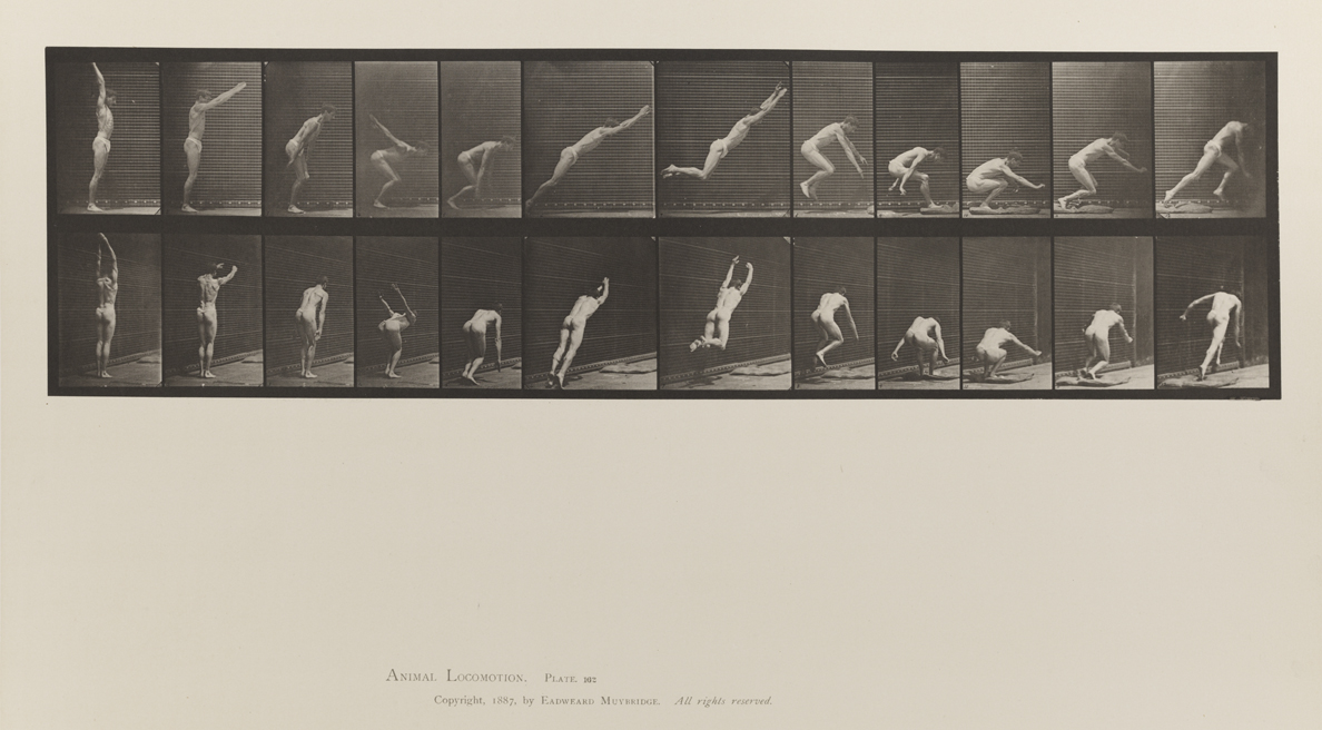 Animal Locomotion, Volume V, Men (Pelvis Cloth). Plate 162