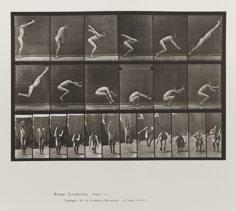 Animal Locomotion, Volume V, Men (Pelvis Cloth). Plate 163