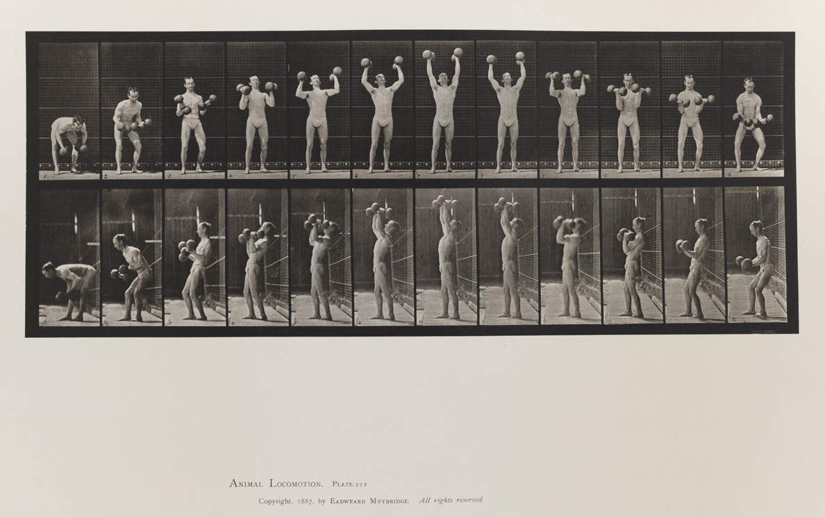 Animal Locomotion, Volume V, Men (Pelvis Cloth). Plate 322