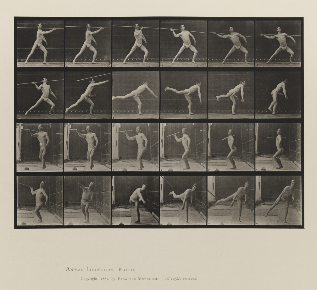 Animal Locomotion, Volume V, Men (Pelvis Cloth). Plate 361