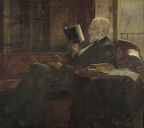 The Right Hon. William Ewart Gladstone at Downing Street