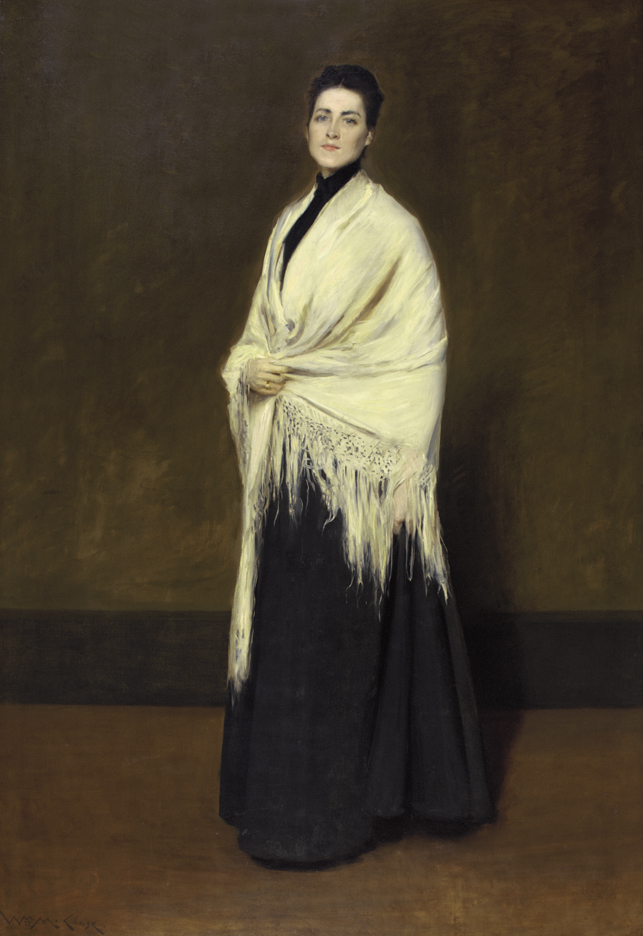 Portrait of Mrs. C.  (Lady with a White Shawl)