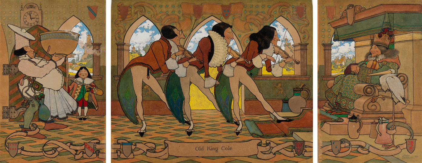 Old King Cole (Triptych)