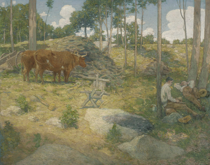 Midday Rest in New England