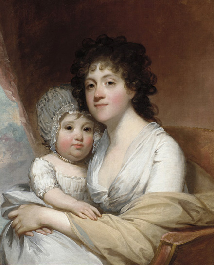 Mrs. Samuel Gatliff and Daughter Elizabeth