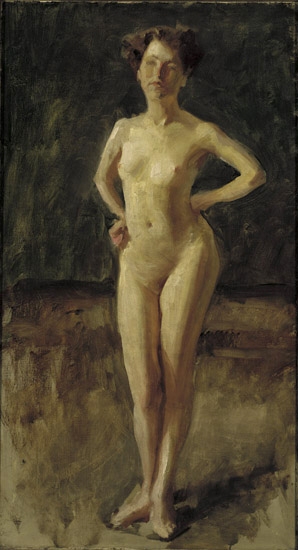 Female Figure Study  (front view)