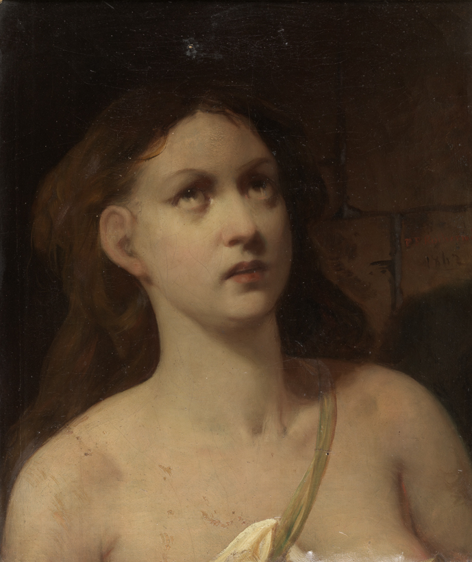 Study for Head of a Martyr 