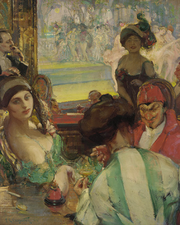 Rose Color, Scarlet, and Black