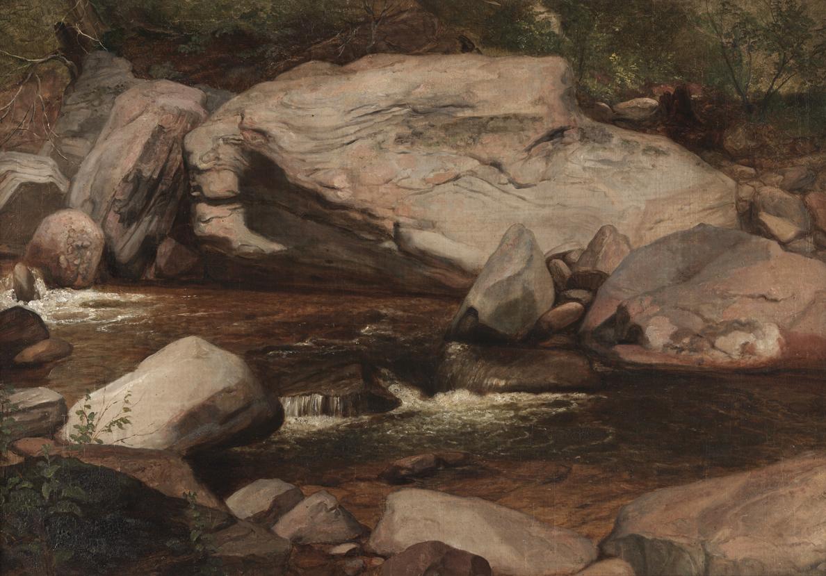 Landscape: Creek and Rocks