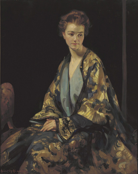The Blue and Gold Kimono