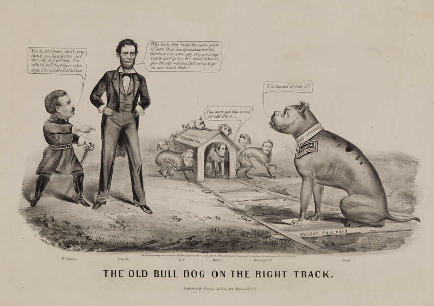 The Old Bull Dog on the Right Track [Weldon Railroad]