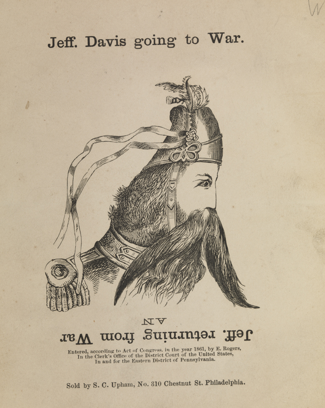 Jeff Davis Going to War; Jeff Returning from War