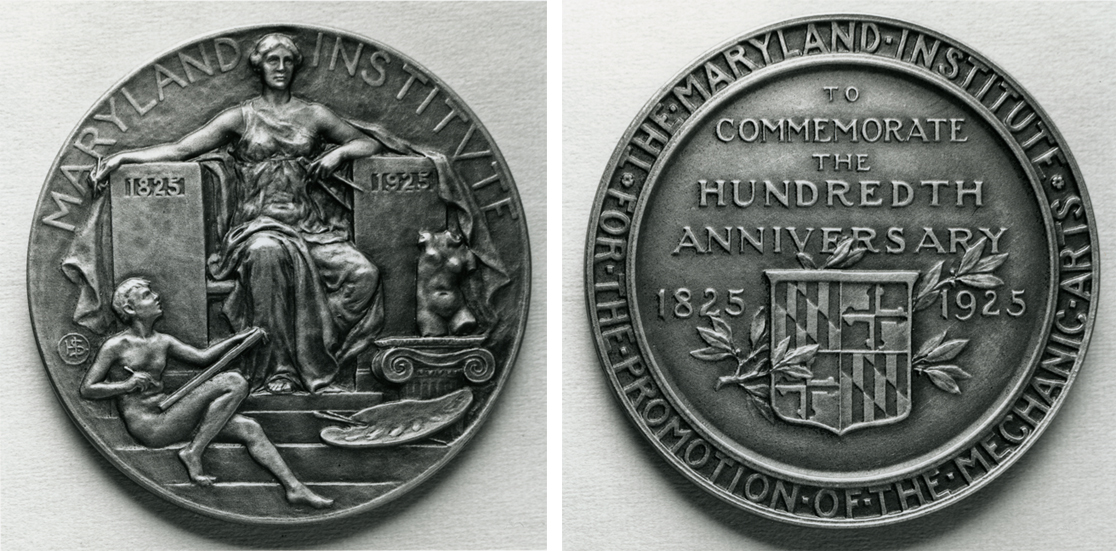 The One Hundredth Anniversary Medal of the Maryland Institute