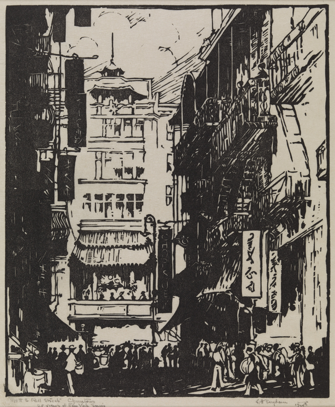 [Mott and Pell Streets - Chinatown/ 25 views of New York series]