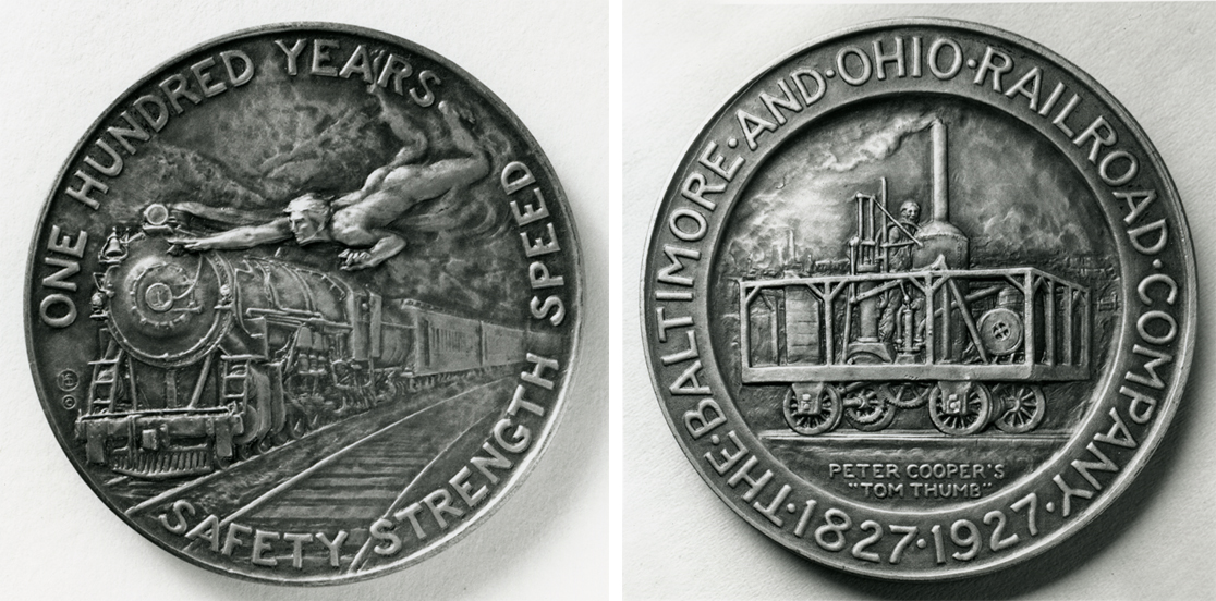 The Baltimore and Ohio Railroad Centenary Medal