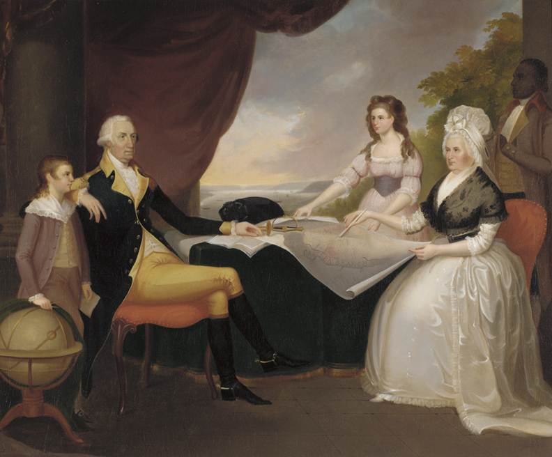 Washington Family at Mount Vernon  (after Edward Savage, 1796)