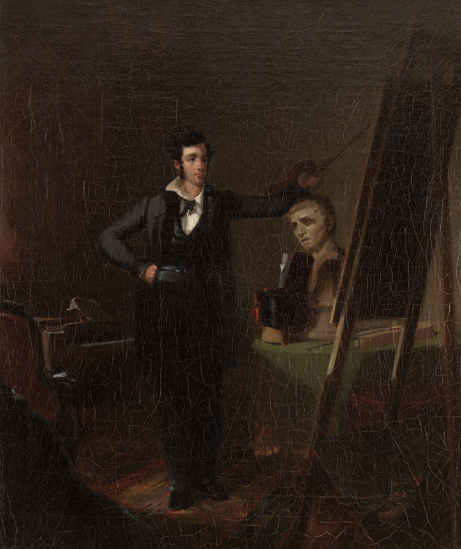 Artist in His Studio 