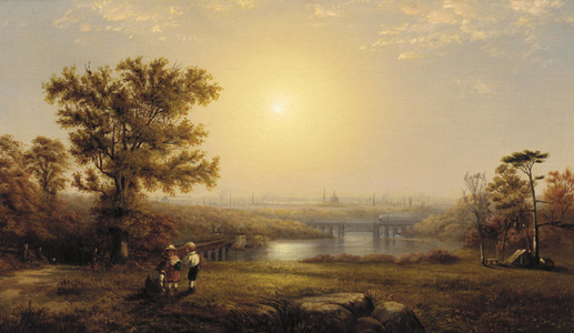 An Autumn Morning in Fairmont Park