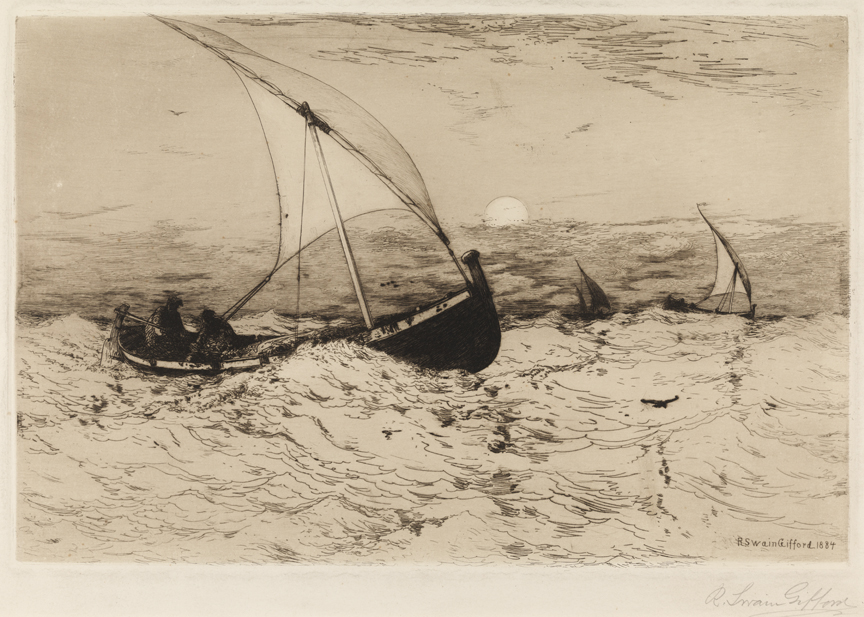 Neopolitan Fishing Boats - Returning Home
