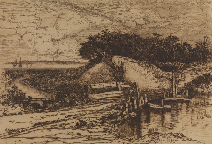 Gardiner's Bay L. I., Seen from Fresh Pond