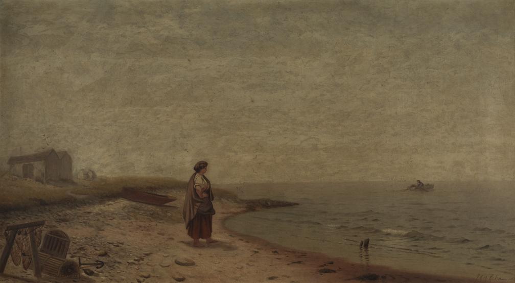 A Scene on the Jersey Coast