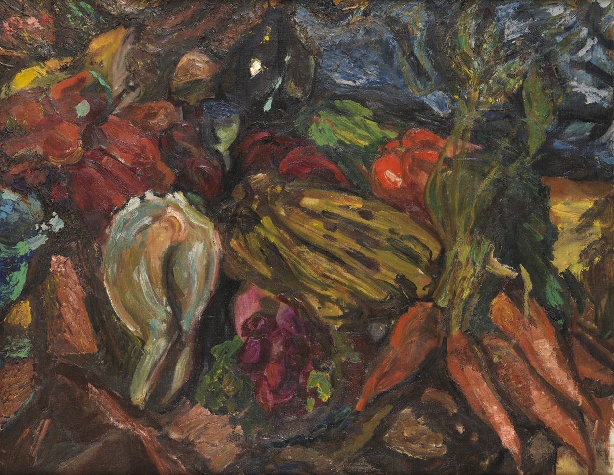 Still Life with Carrots 