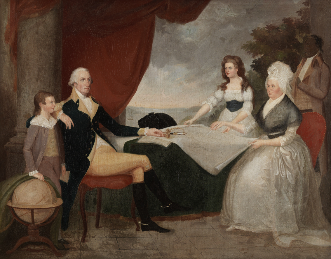 Washington Family at Mount Vernon #2  (after Edward Savage, 1796)