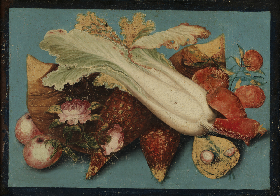 Still Life with Lettuce and Beets 