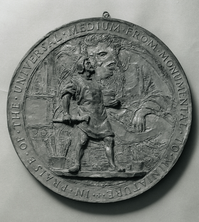 Model for obverse of the Philadelphia Water Color Club Medal