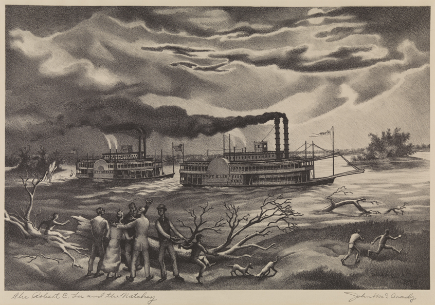 The Robert E. Lee and the Natchez