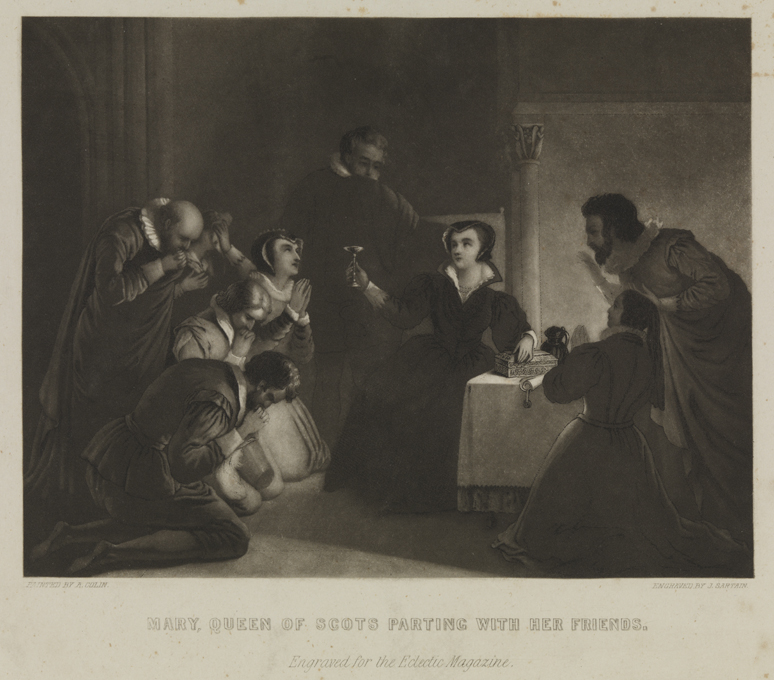 Mary, Queen of Scots Parting with Her Friends