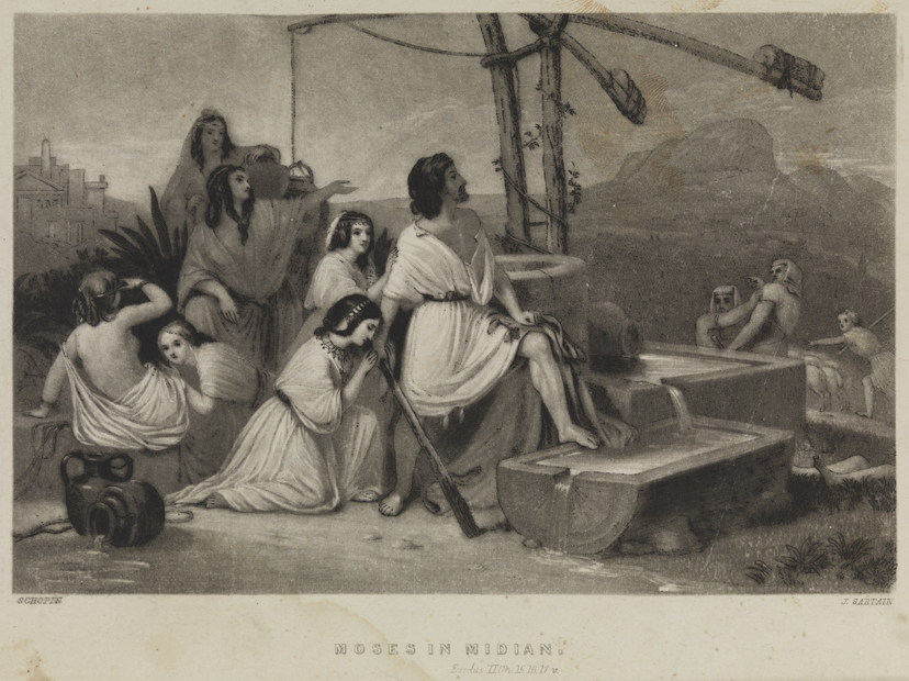Moses in Midian