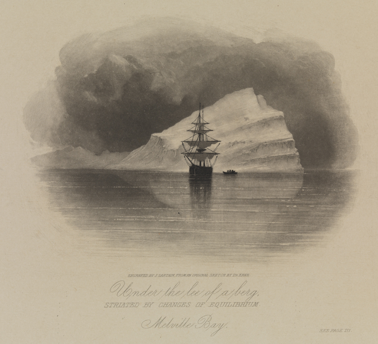 Under the Lee of a Berg